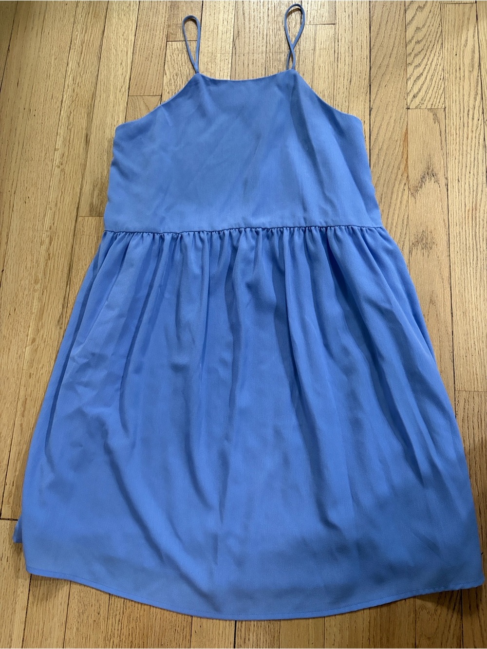 CROSBY by Mollie Burch Lavender Spaghetti-Strap Mini Dress